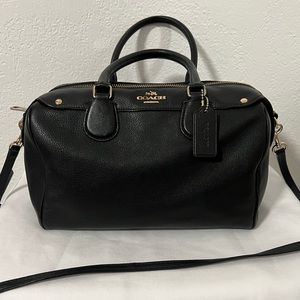 Coach Black Satchel Bag